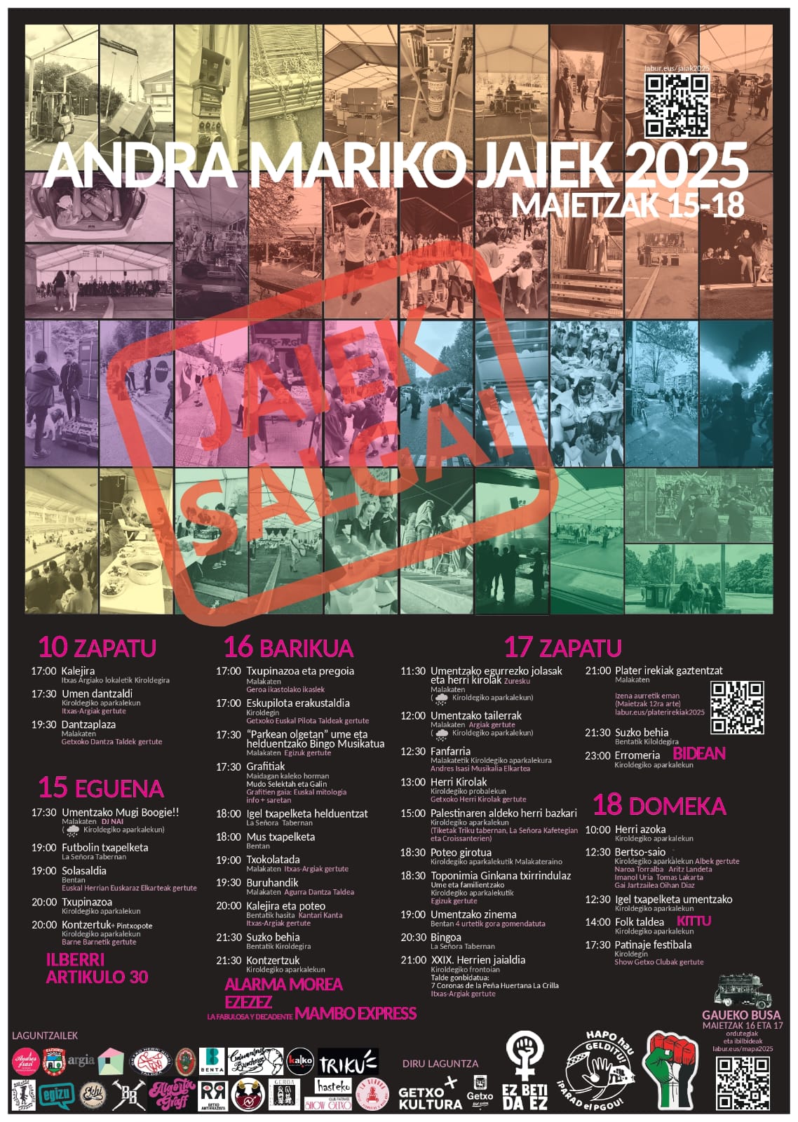 andra mariko jaiak 2025